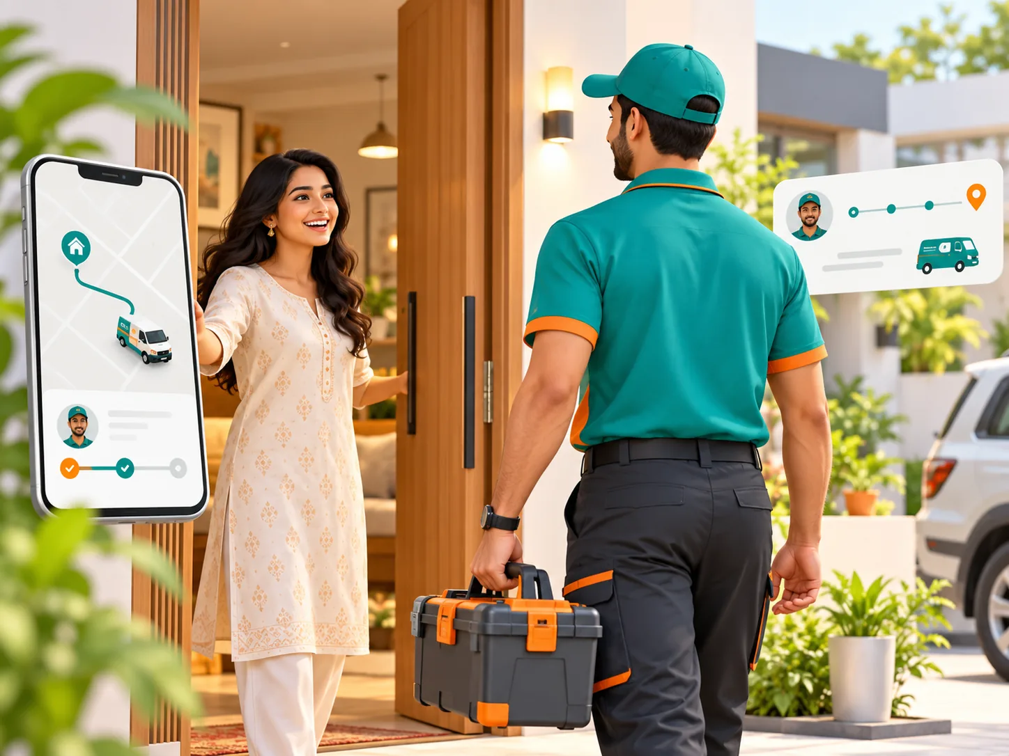 Vibka Servant trusted doorstep service